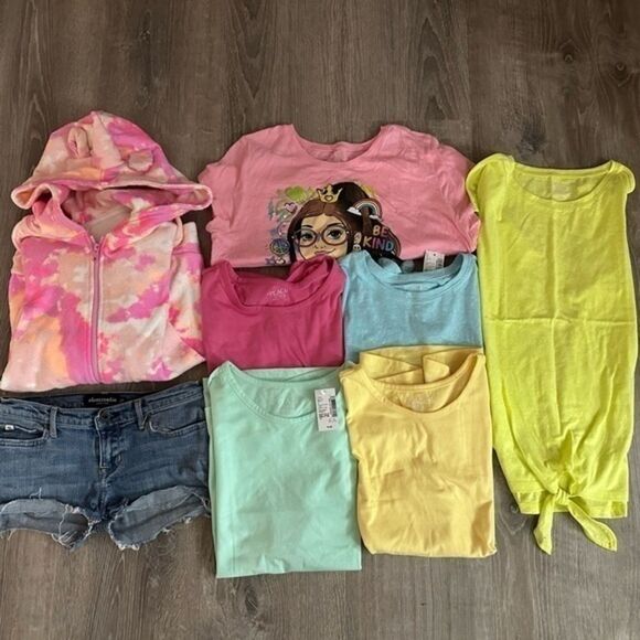 Children’s Place, Abercrombie and FabKids Girls Bundle Size 14 / 16 NWT NWOT GUC - Picture 1 of 8